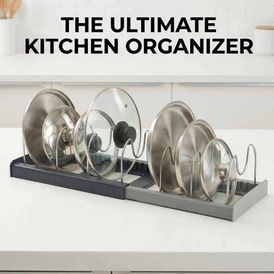 Bytechan® Expandable Countertop Storage Rack