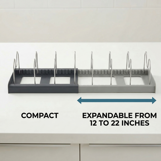 Bytechan® Expandable Countertop Storage Rack