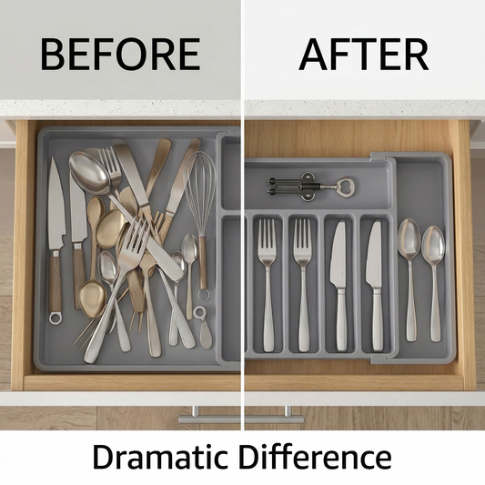 Bytechan® Food Utensil Storage Box