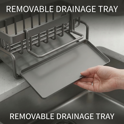 Bytechan® Stainless Steel Sink Dish Drainer Rack