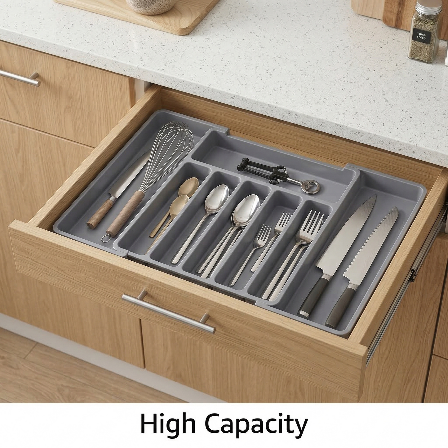 Bytechan® Food Utensil Storage Box
