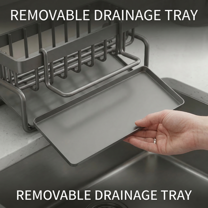 Bytechan® Stainless Steel Sink Dish Drainer Rack